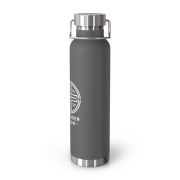 Crusader Valor 22oz Copper Insulated Bottle – Stay Strong, Stay Hydrated