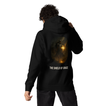 Shield of Grace Hoodie – Strength Wrapped in Faith