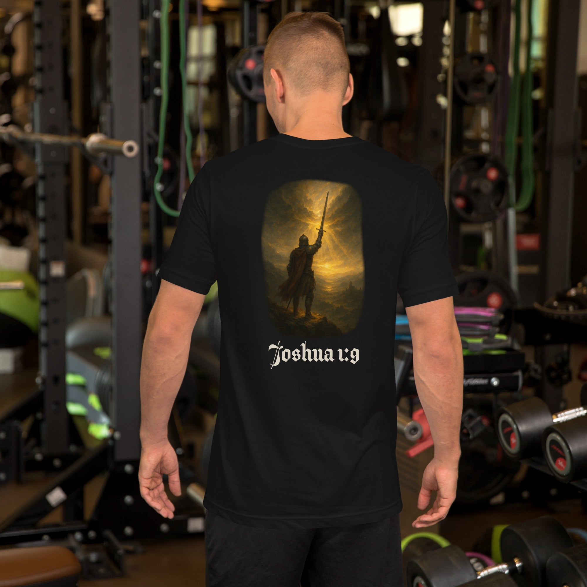 Joshua 1:9 Tee – Courage in the Battle